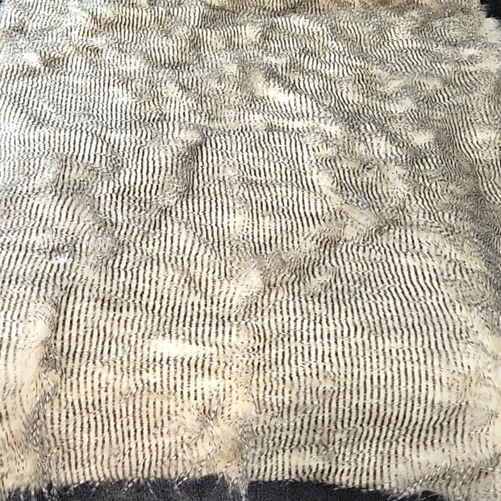 Faux Fur Throw